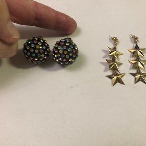 2 sets of earrings